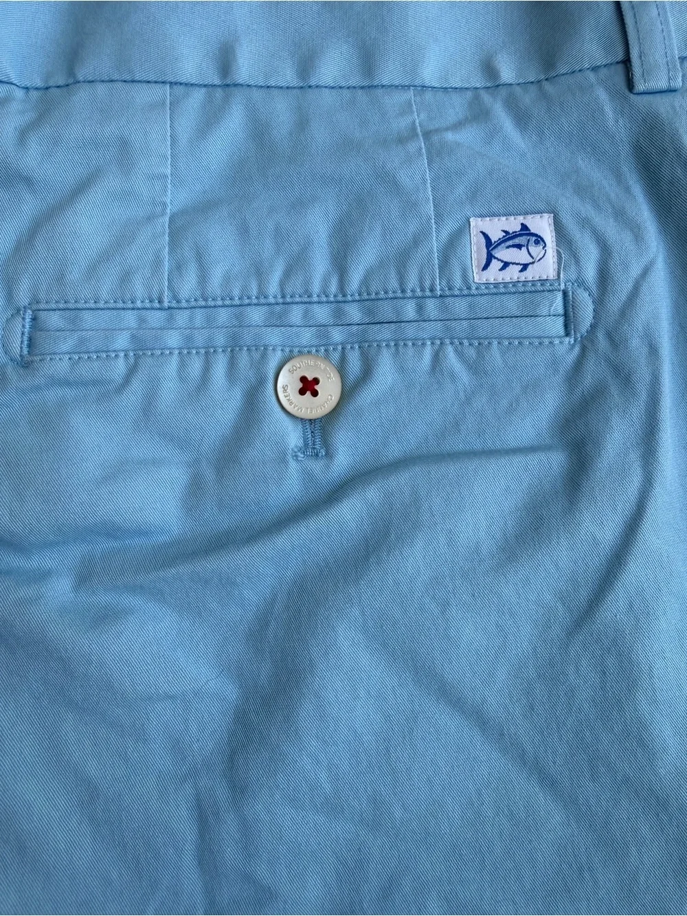 Southern Tide Light Blue Men’s Flat Front Shorts